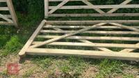 10' WOODEN GATE - 2