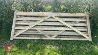 10' WOODEN GATE - 6