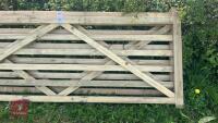 10' WOODEN GATE - 7