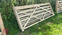 10' WOODEN GATE - 9