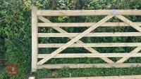 10' WOODEN GATE - 3