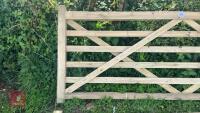 10' WOODEN GATE - 8