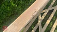 10' WOODEN GATE - 9