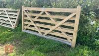 8' WOODEN GATE - 3