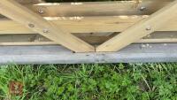 8' WOODEN GATE - 6