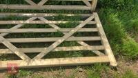 8' WOODEN GATE - 7