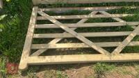 8' WOODEN GATE - 8