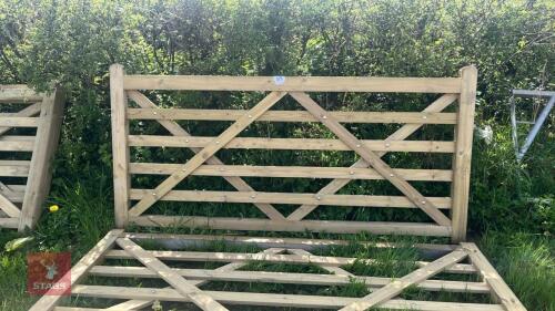 8' WOODEN GATE