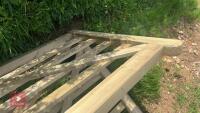 8' WOODEN GATE - 7