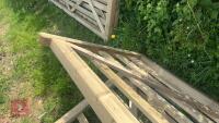 8' WOODEN GATE - 8