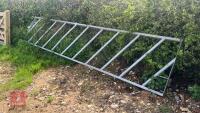 14' 6'' GALVANISED FEED BARRIER - 5