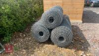 3 ROLLS OF 6' 8'' STOCK NETTING - 3