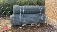 3 ROLLS OF 6' 8'' STOCK NETTING - 7