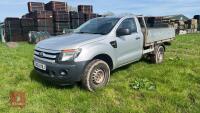 2012 FORD RANGER DROPSIDE TRUCK - 2