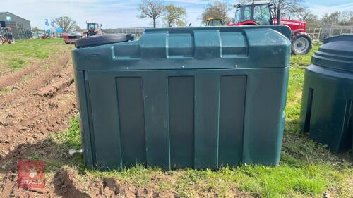 HARLEQUIN 1000L BUNDED OIL TANK
