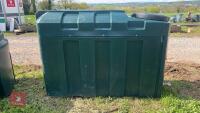 HARLEQUIN 1000L BUNDED OIL TANK - 4