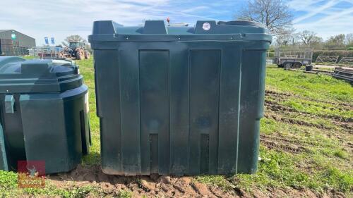 DESO 1,250L BUNDED OIL TANK
