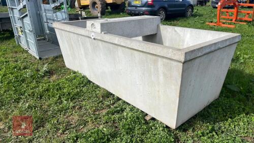 400 GALLON CONCRETE WATER TROUGH