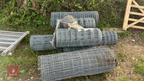8 ROLLS OF ASSORTED WIRE