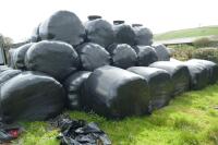 30 ROUND BALES OF SILAGE - 2