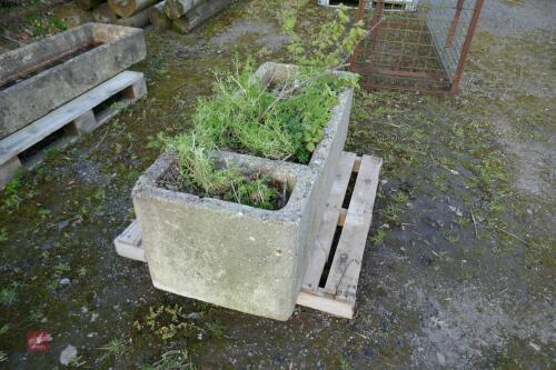 CONCRETE WATER TROUGH/PLANTER