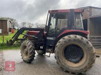 1983 CASE 885XL 4WD TRACTOR C/W LOADER - 3