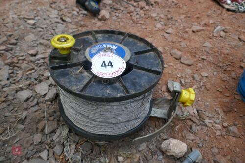 HOTLINE ELECTRIC FENCE REEL & POLYWIRE