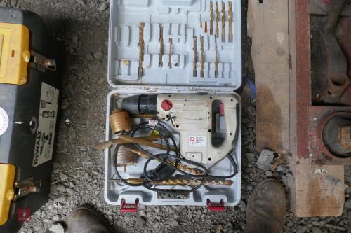 240V HAMMER DRILL & BITS (80)