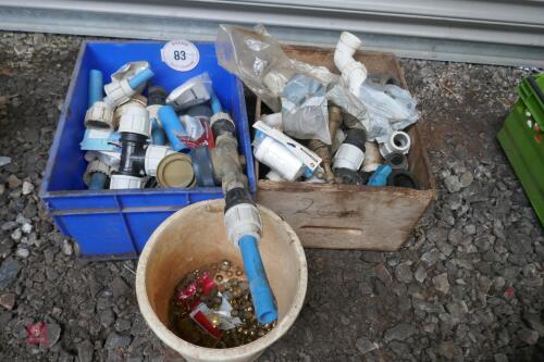 LARGE QTY OF PLUMBING EQUIPMENT (83)
