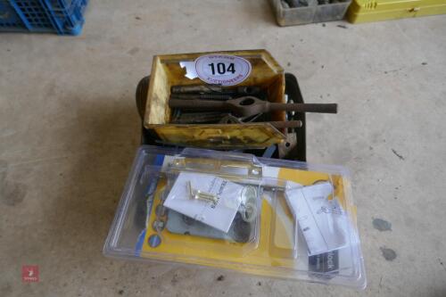 TAP & DIE, NEW LOCK & SUNDRIES (104)
