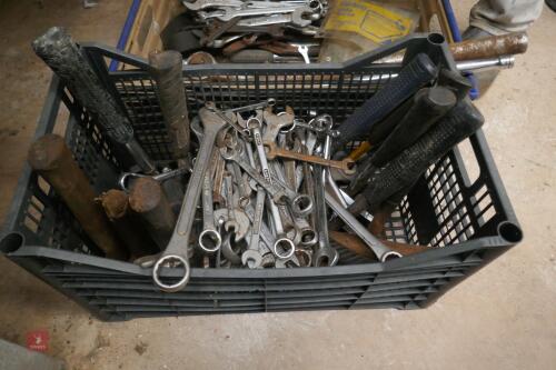 BOX OF HAMMERS (113)