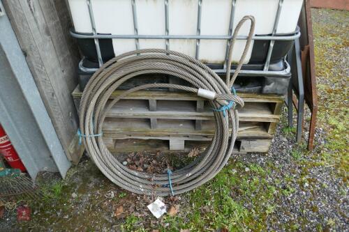 HEAVY DUTY ROLL OF WIRE ROPE