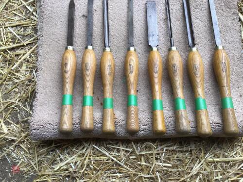 8 MARPLES TOP QUALITY WOOD TUMING CHISEL