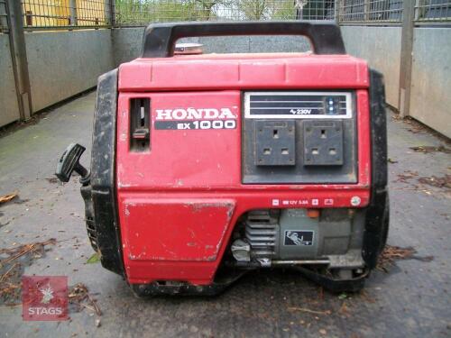 1997 HONDA EX1000 GENERATOR