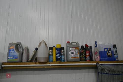 QTY OF CAR CLEANING PRODUCTS(144)