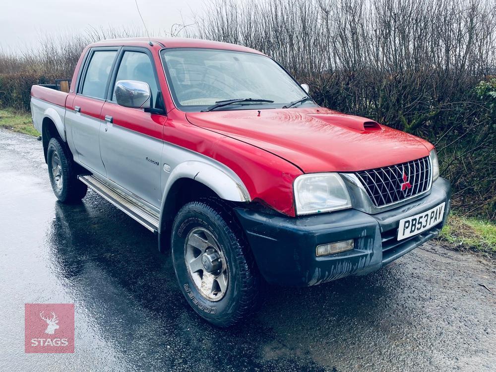 2004 MITSUBUSHI L200 PICK UP (S/R)