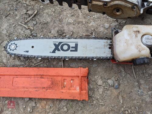 FOX 4 IN 1 C/W CHAINSAW ATTACHMENT S/R