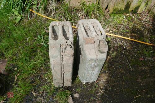 2 JERRY CANS