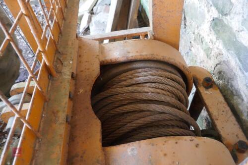 REAR 3 POINT LINKAGE TIMBER WINCH