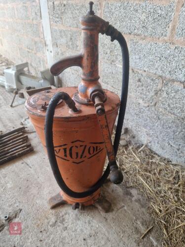 OLD OIL DISPENSER