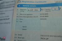 2003 NISSAN 2.5DI NAVARA 4WD PICK UP - 17