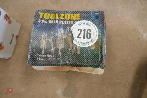 TOOLZONE 3PC GEAR PULLER (216)