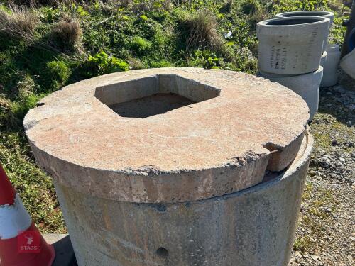 LRG CONCRETE WELL RING