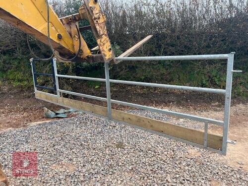 3 15' HD GALVANISED SHEEP FEED BARRIERS