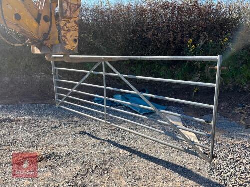 11' HEAVY DUTY GALVANISED GATE