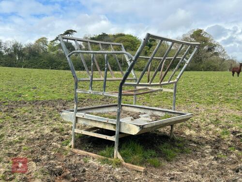 CRADLE CATTLE FEEDER C/W FEED TRUOGH
