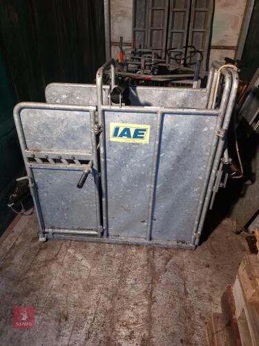 IAE GALVANISED CALF CRUSH/CRATE