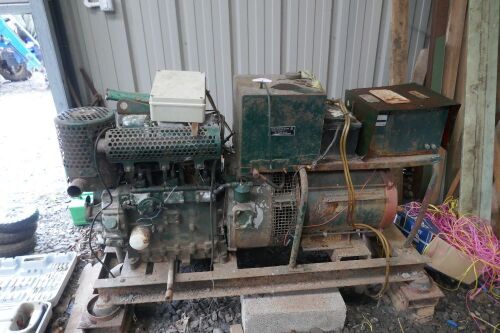 LISTER 21HP 1500RPM GENERATOR(S/R)(7)