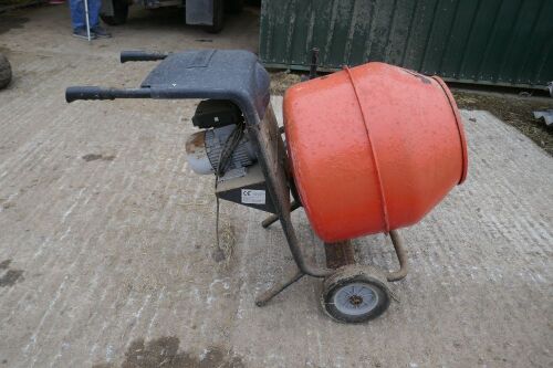 POWER-MEC 240 VOLT CEMENT MIXER