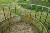 GALVANISED YEARLING CATTLE ROUND FEEDER - 7